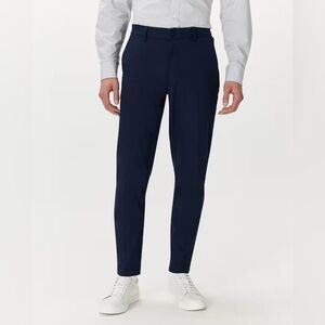 Quince Performance Stretch Technical Slim Fit Dress Pants 32x32 Deep Navy